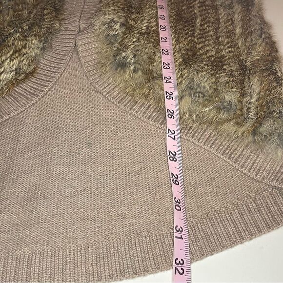 Joie Rabbit Fur Vest size Medium - Picture 13 of 15